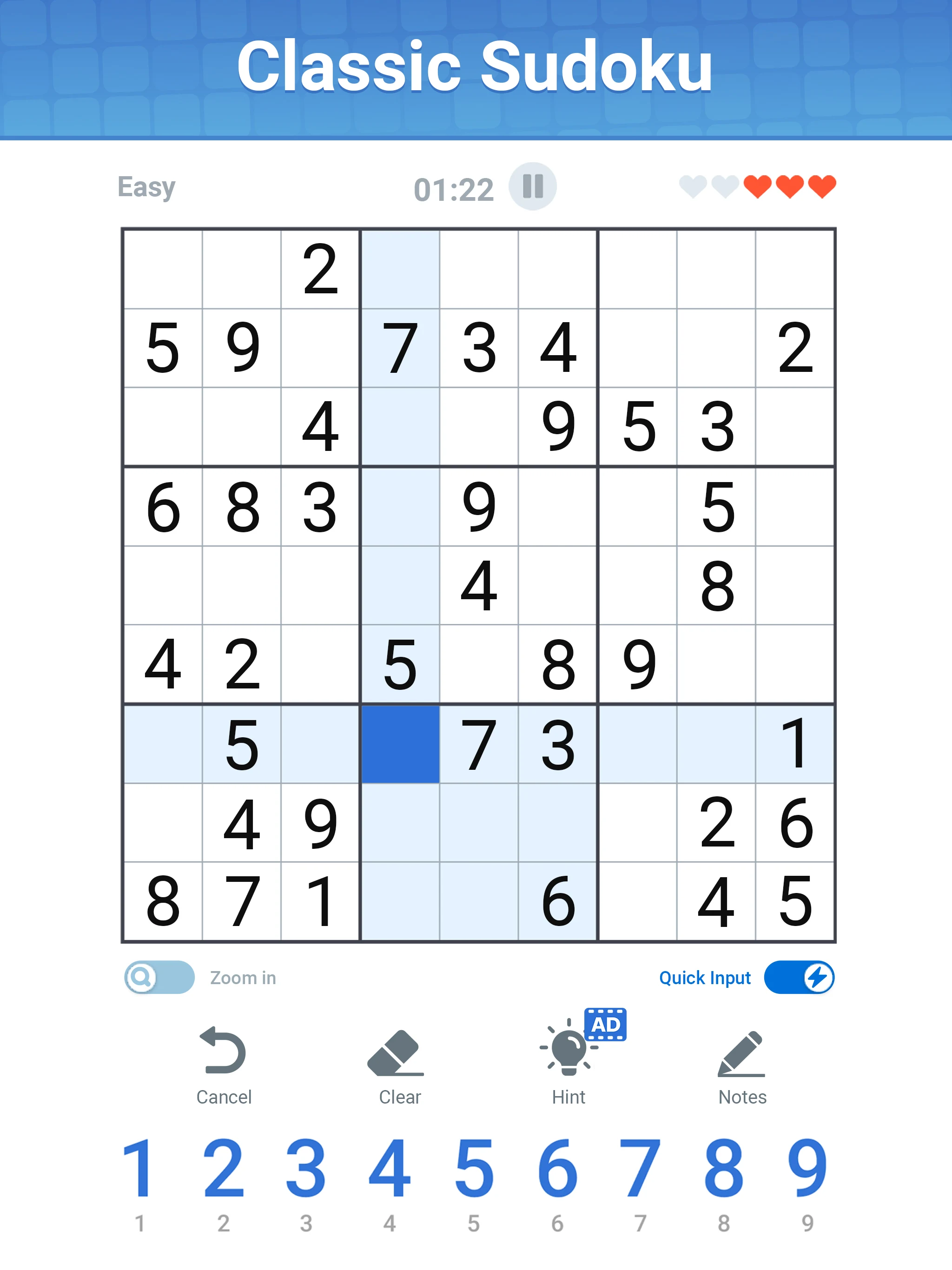 Sudoku Master® - Sudoku Puzzle screenshot