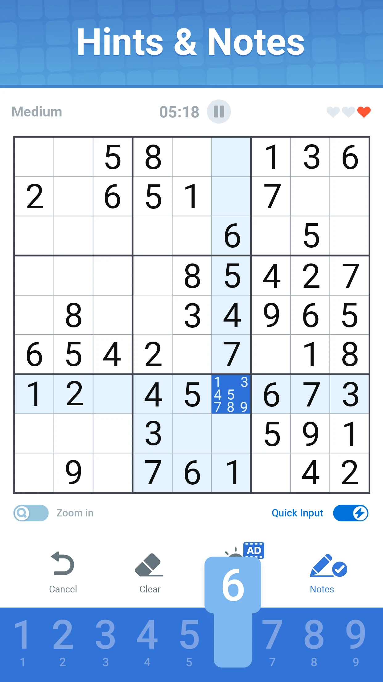Sudoku Master® - Sudoku Puzzle screenshot